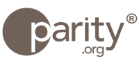 Parity Logo - Taupe 3